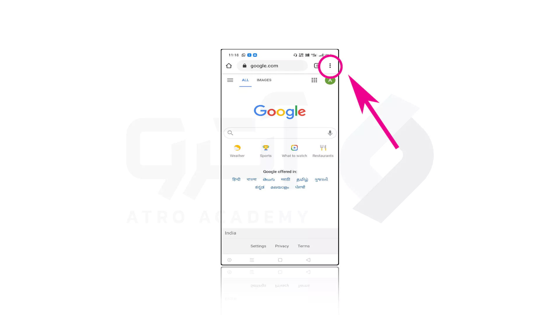 مراحل فعال کردن JavaScript در اندروید