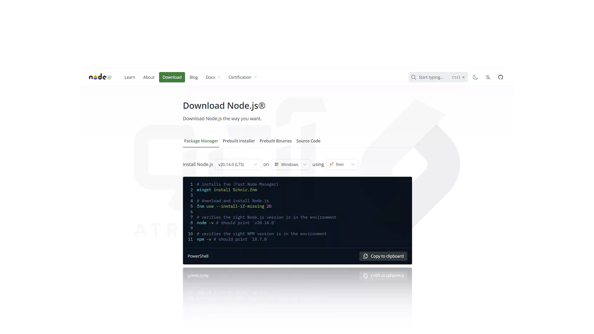 نحوه نصب زبان برنامه نویسی تایپ اسکریپت