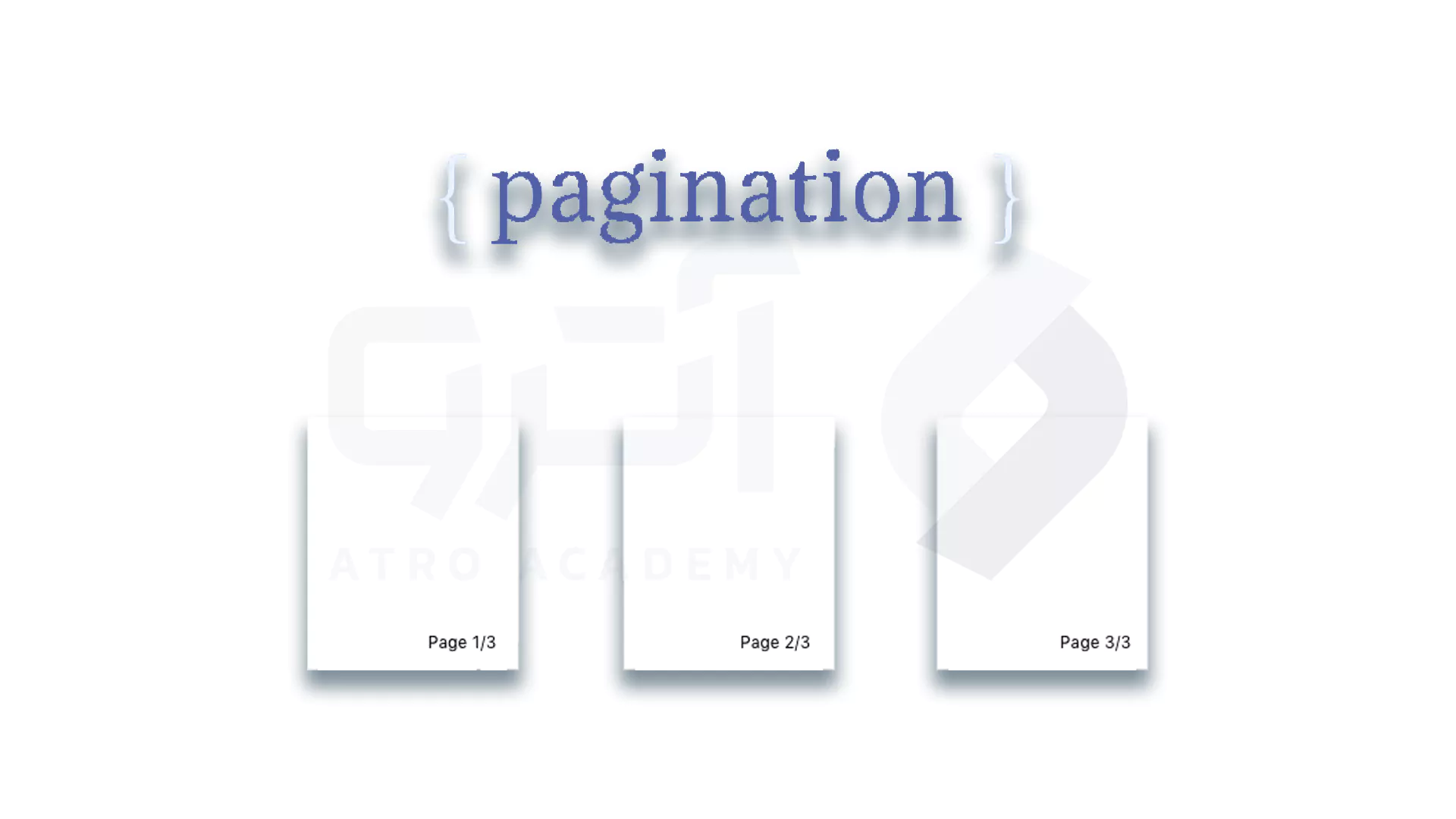 مزایا و معایب مراحل Pagination