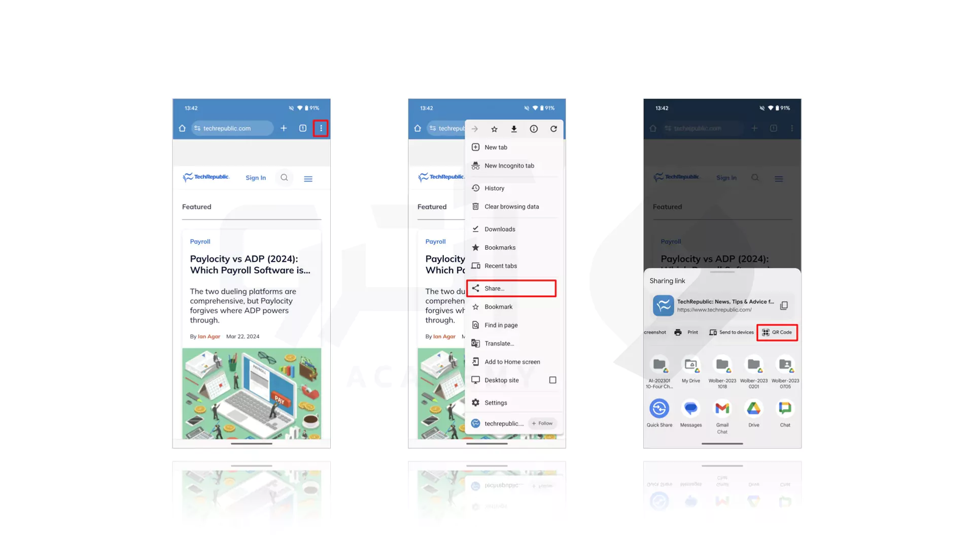 ساخت QR Code در اندروید