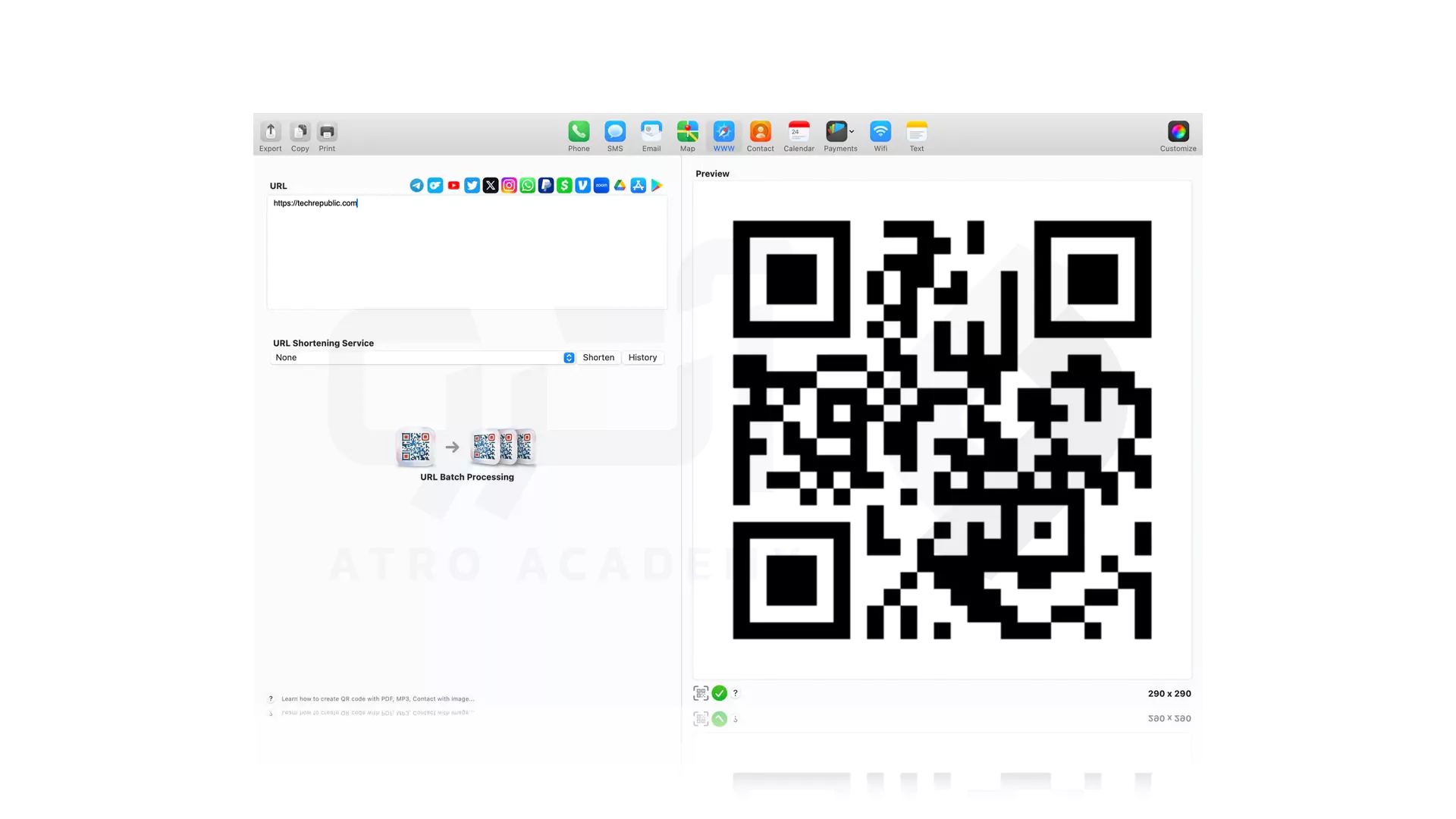 ساخت QR Code در iQR Codes