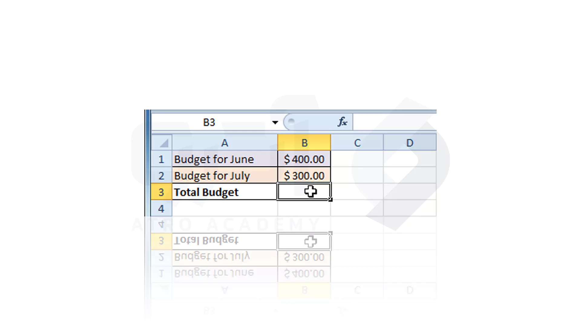 مراحل نوشتن فرمول سلولی در Excel