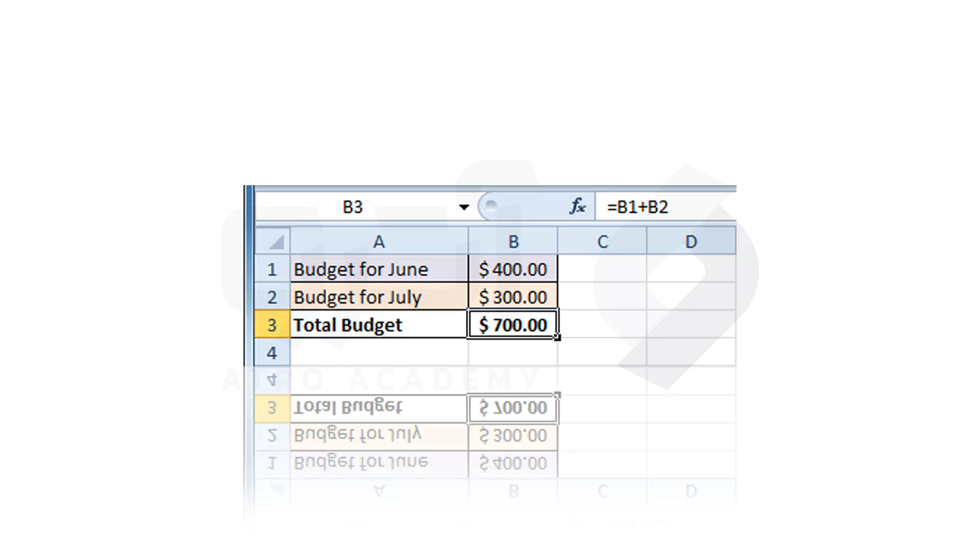 مراحل نوشتن فرمول سلولی در Excel