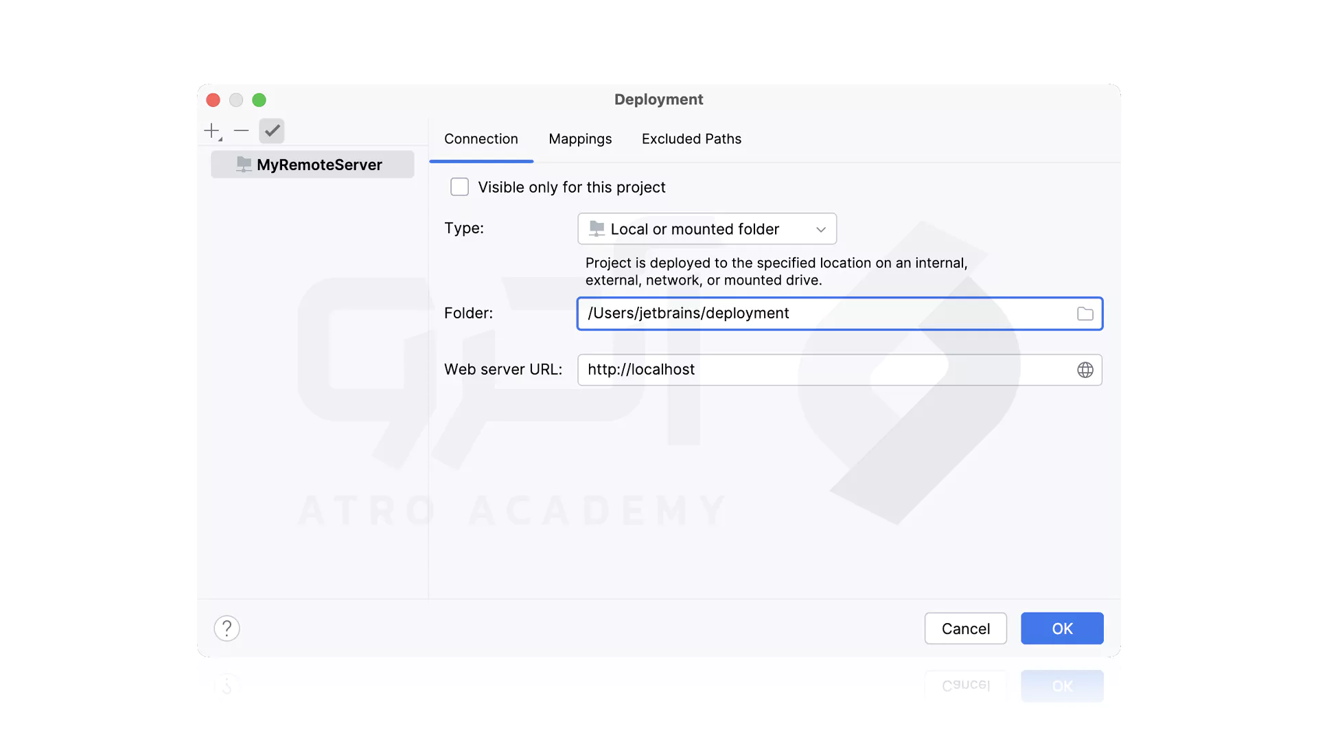 نحوه پیکربندی سرور در هاست با PhpStormپیکربندی سرور در هاست با PhpStorm