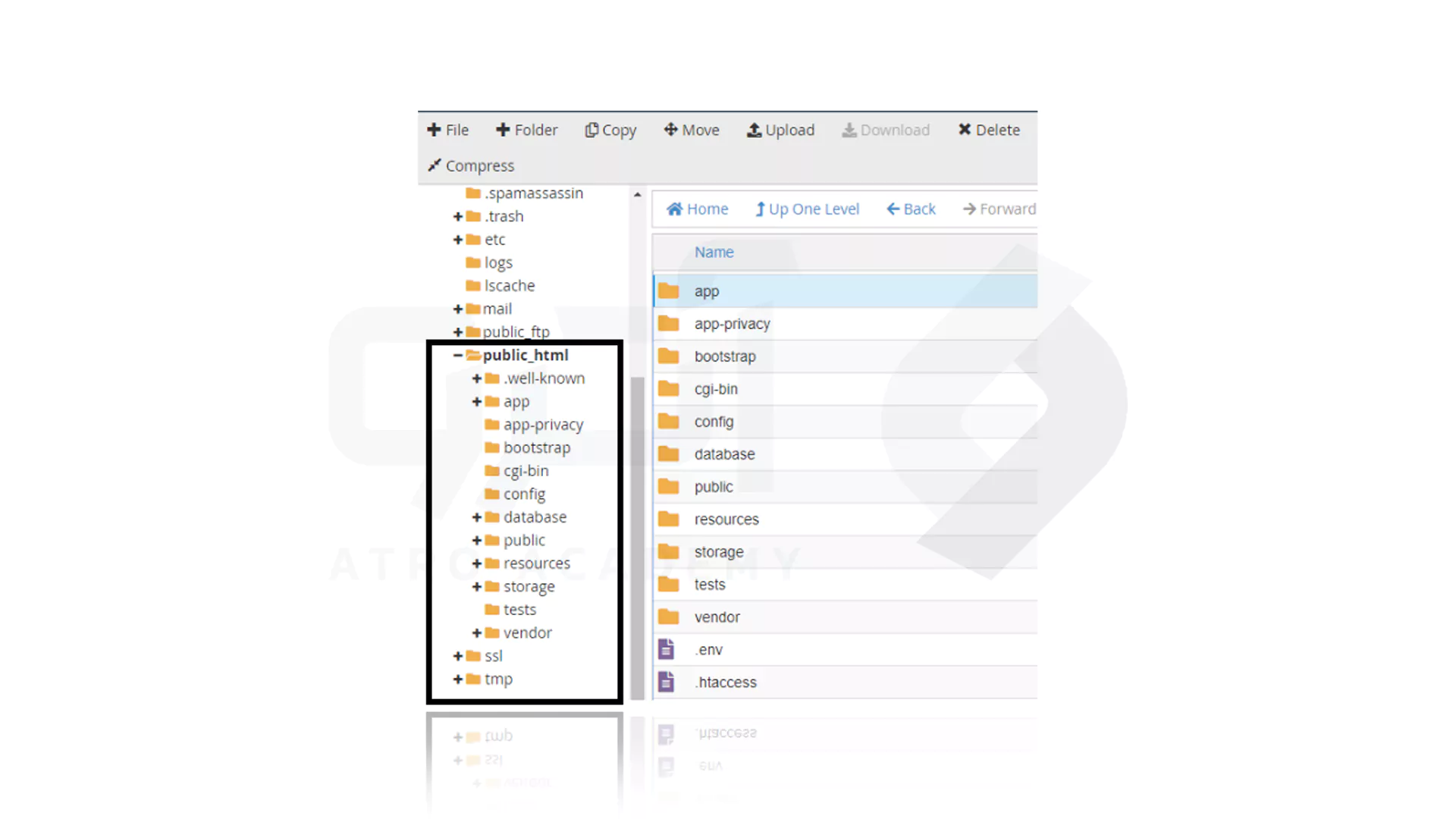 مراحل آپلود Laravel روی هاست