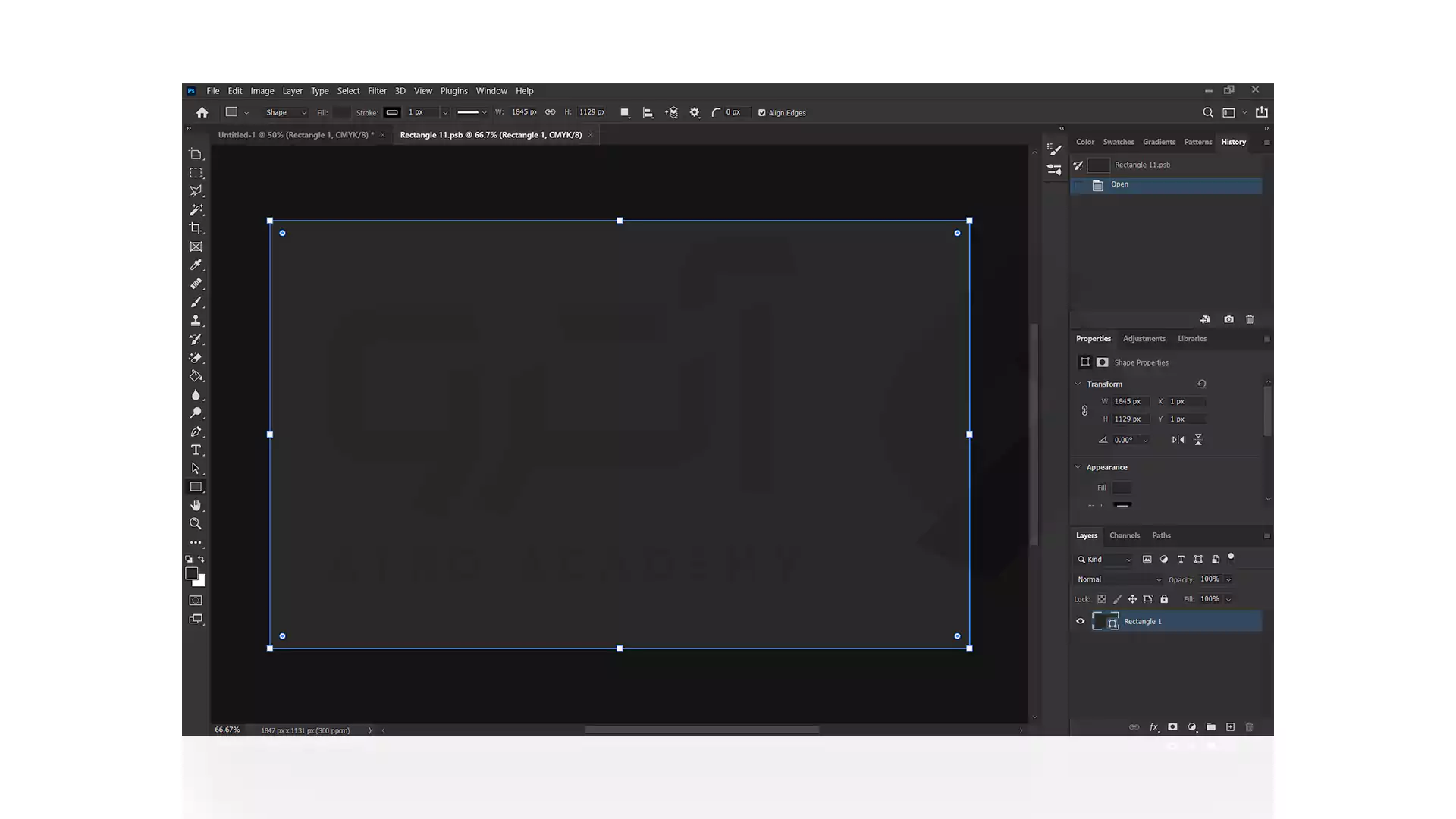 ایجاد صفحه جدید در فتوشاپ با گزینه Smart Object Thumbnail