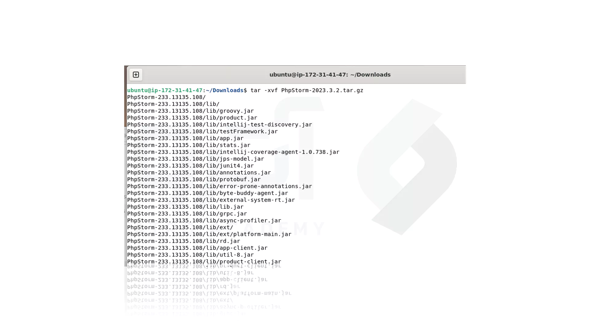 مراحل نصب PHPStorm با Tarball