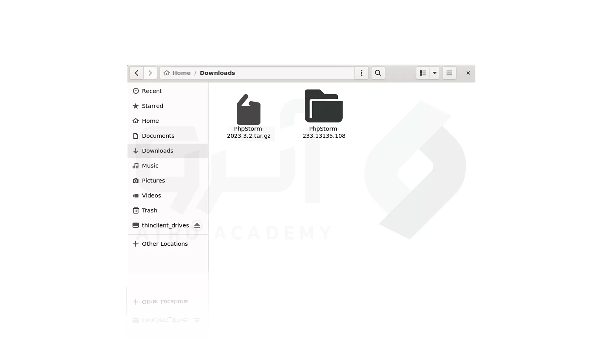 مراحل نصب PHPStorm با Tarball
