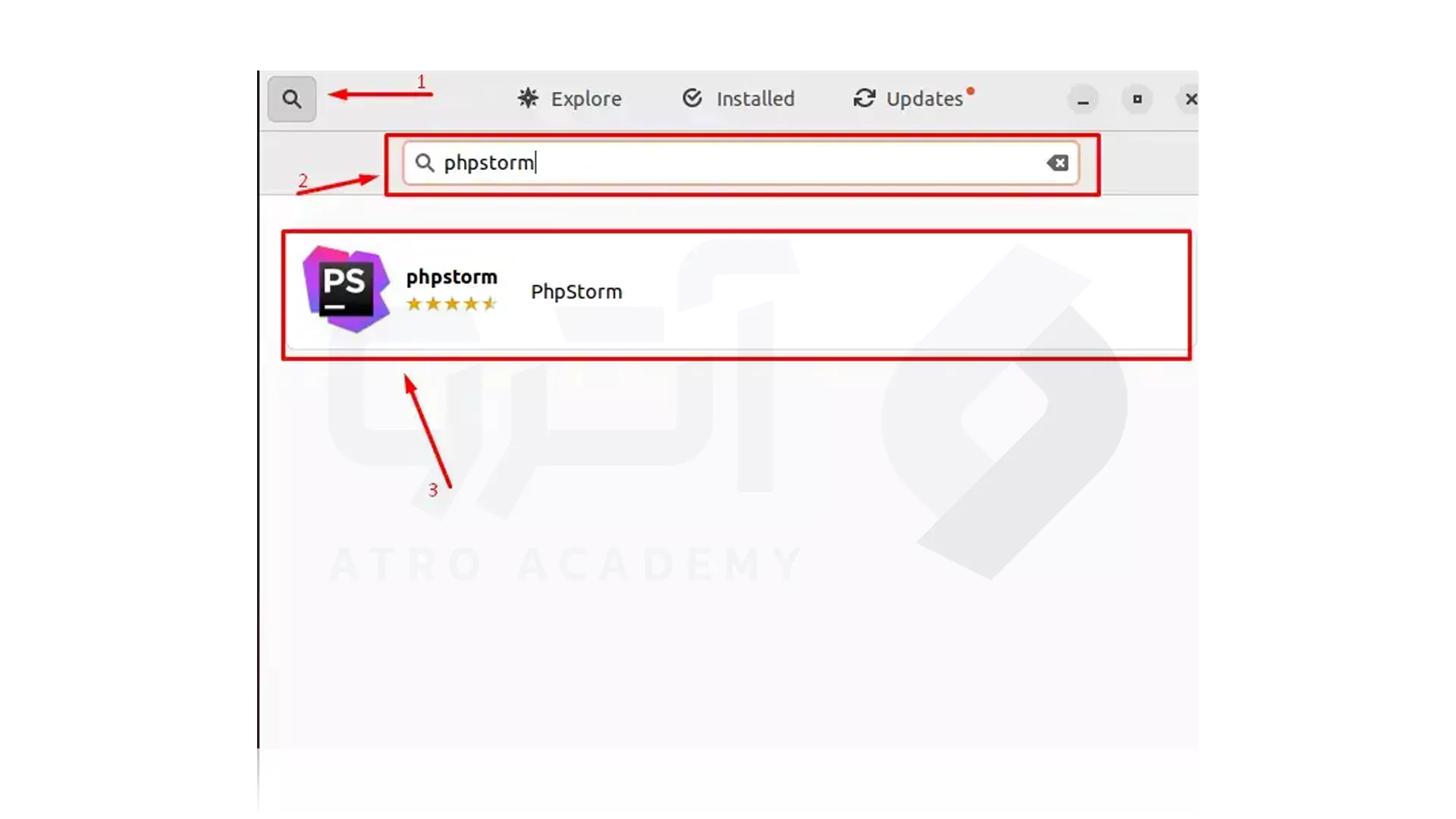 مراحل نصب PHPStorm با Snap