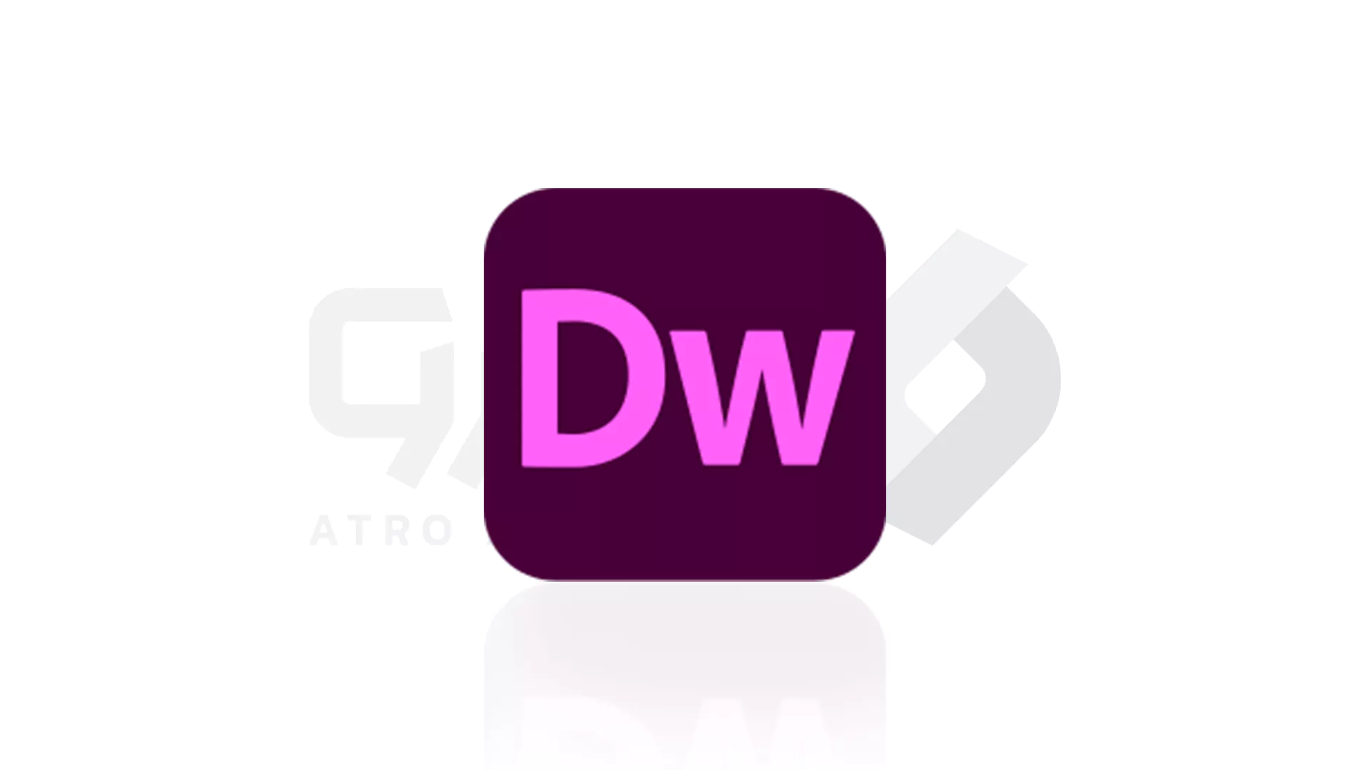 لوگو نرم افزار dreamweaver برای برنامه نویسی پایتون