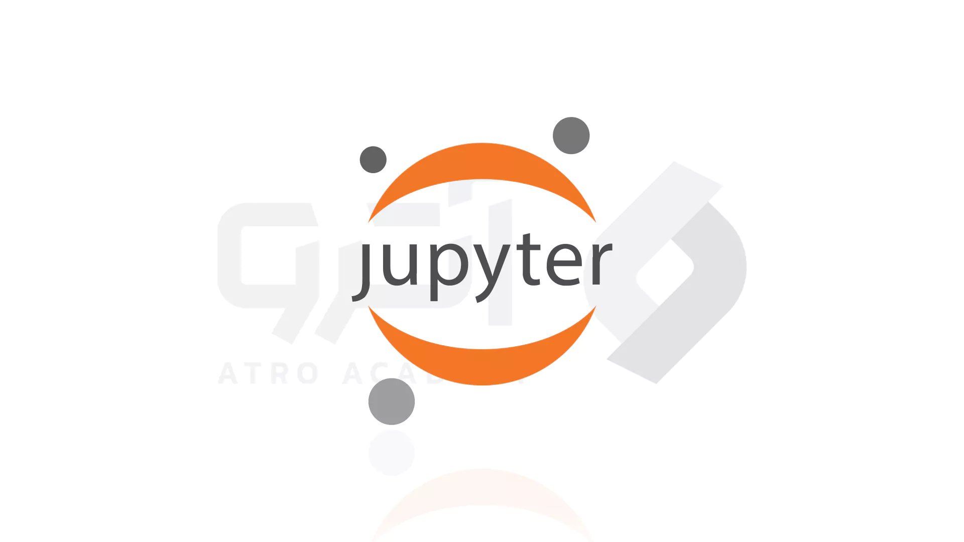 لوگو نرم افزار jupyter برای برنامه نویسی پایتون