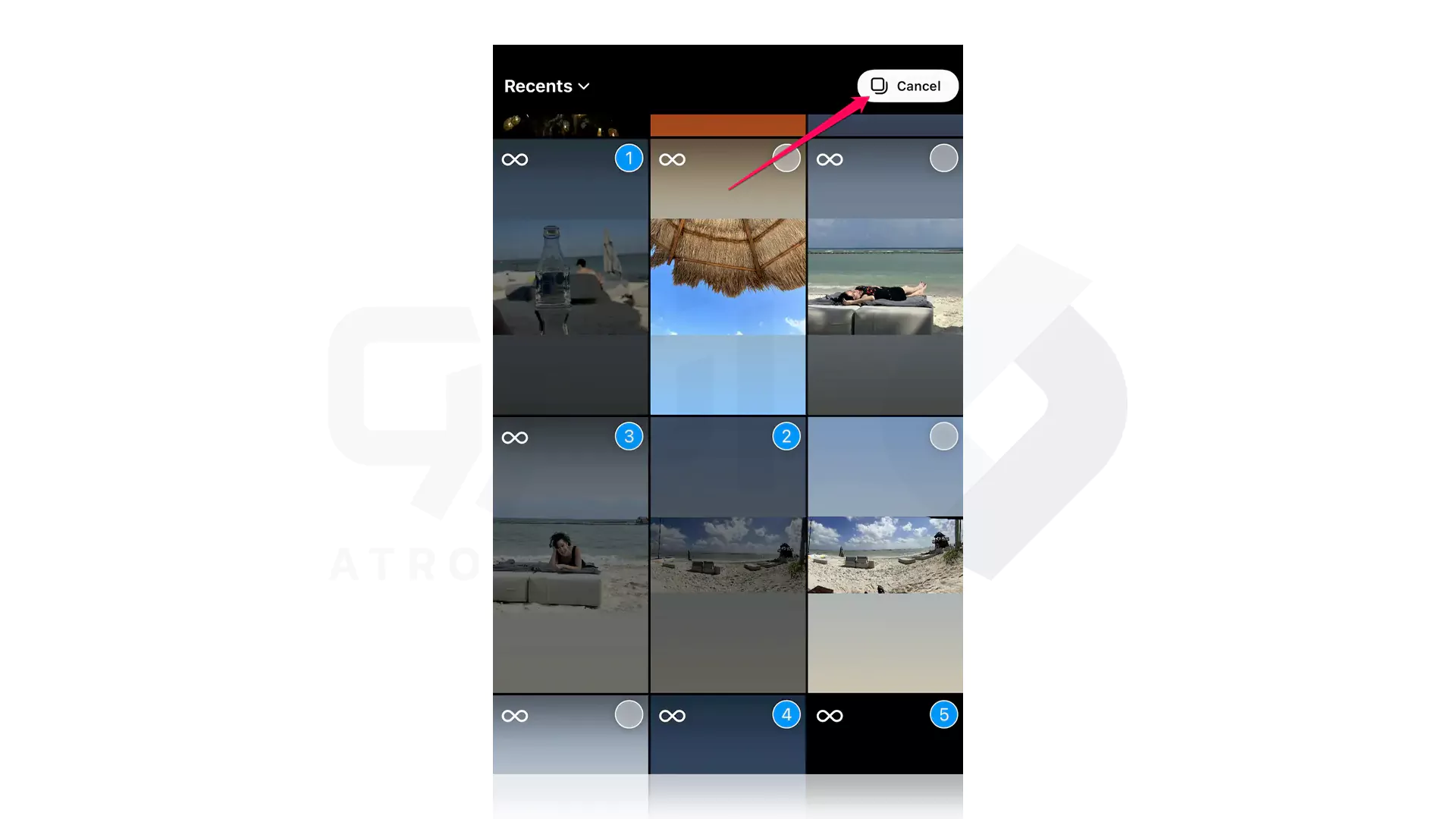 مراحل افزودن چندین استوری در Instagram با صفحه اصلی