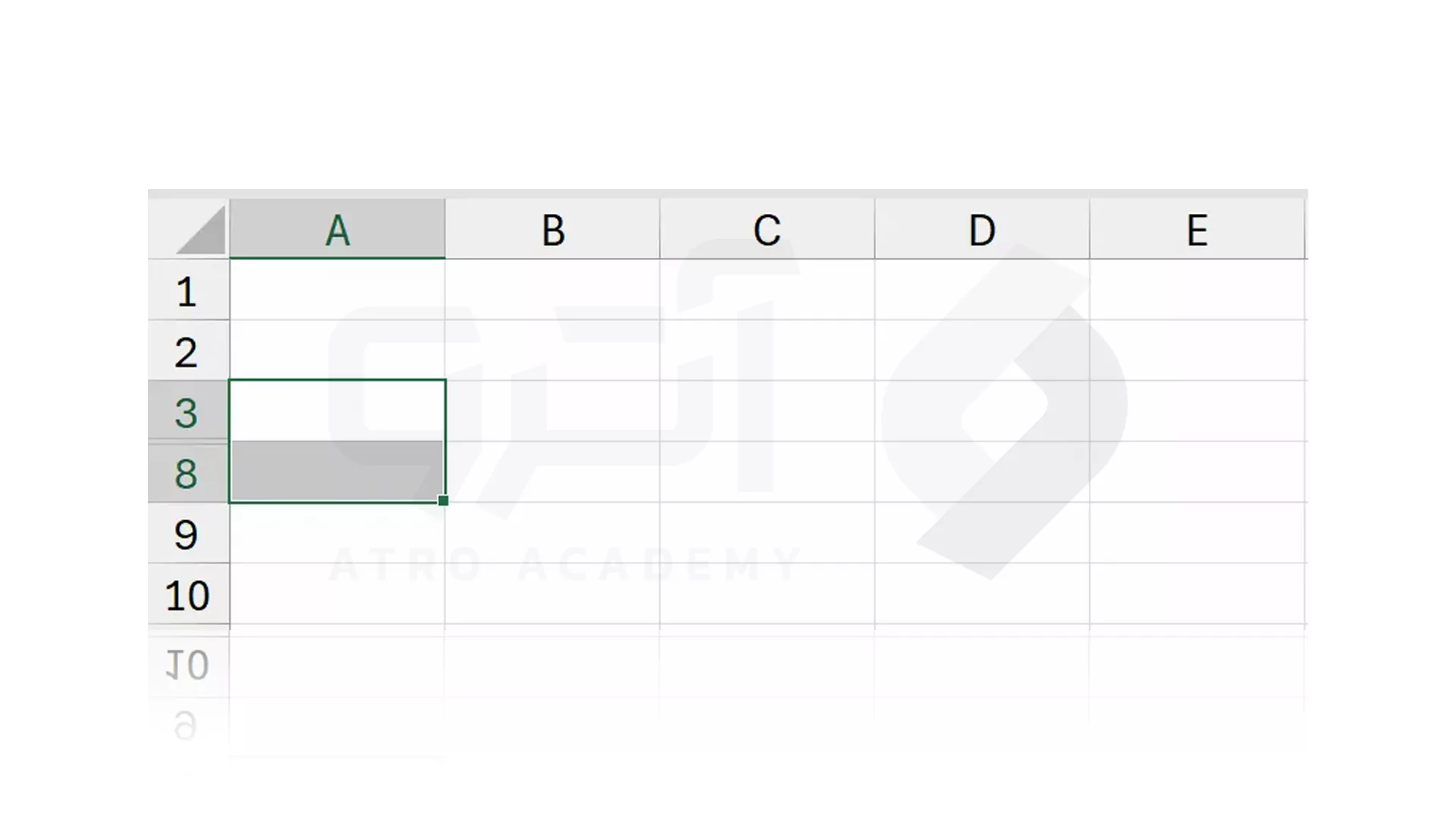 روش های بازگرداندن سطر مخفی شده در Excel