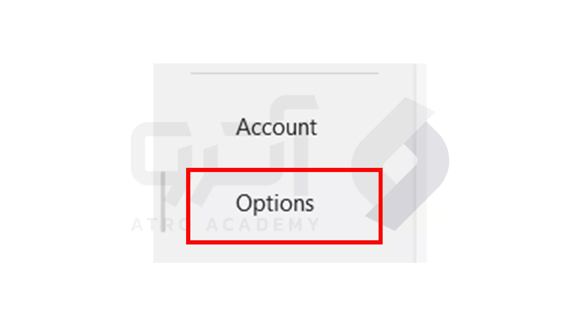 گزینه Options در Word برای فارسی کردن اعداد