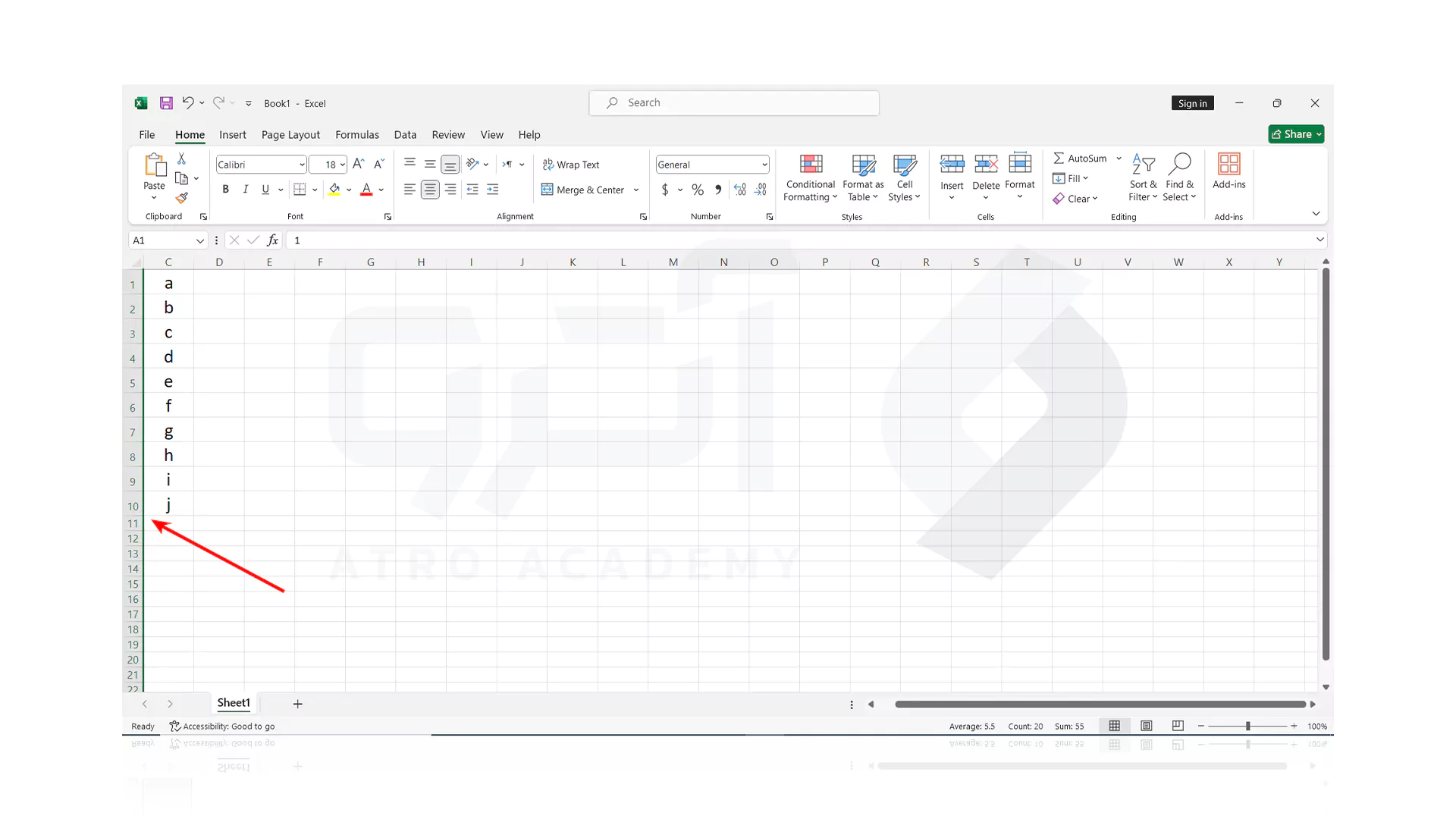 روش های مخفی کردن ستون ها در Excel