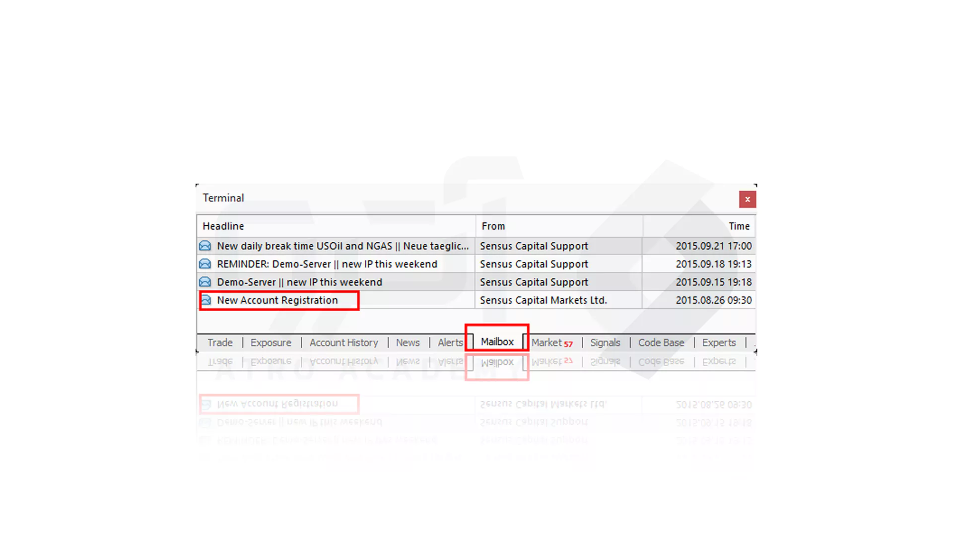 مراحل عیب یابی سریع Metatrader در Windows