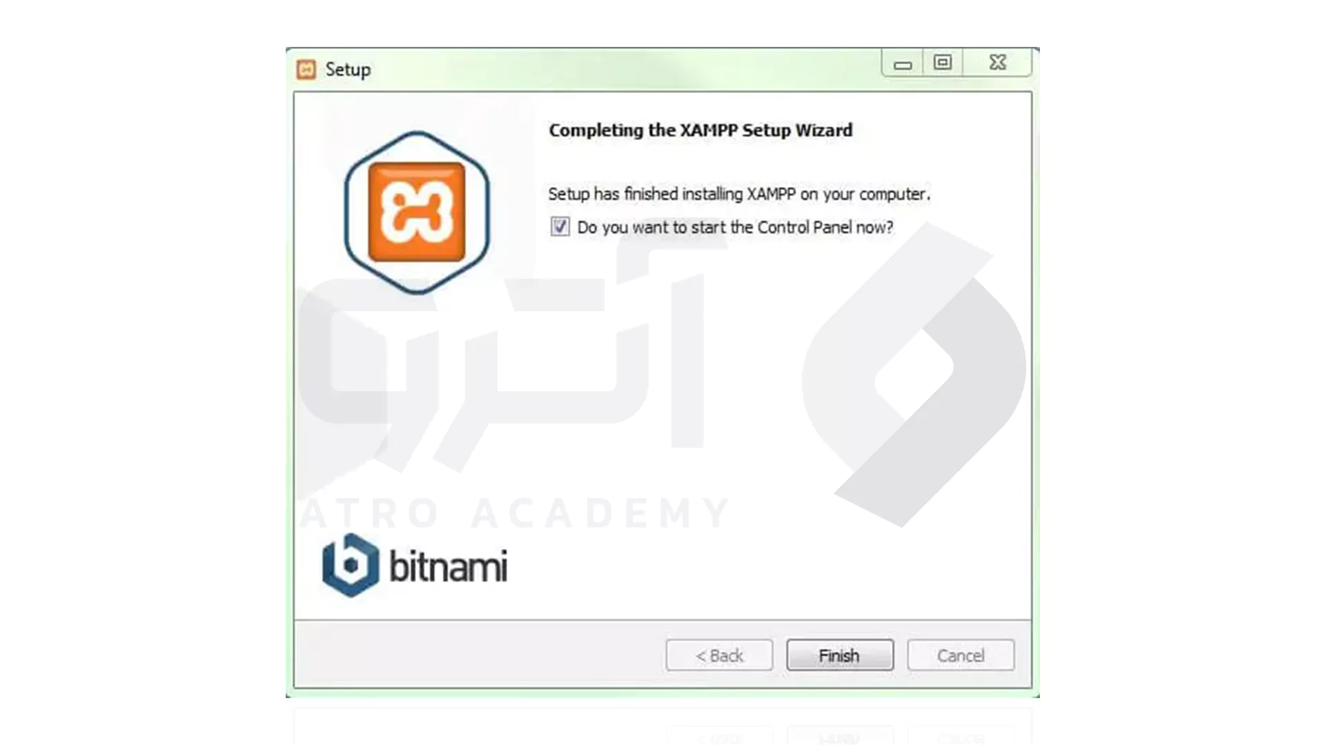 راه اندازی xampp سرور
