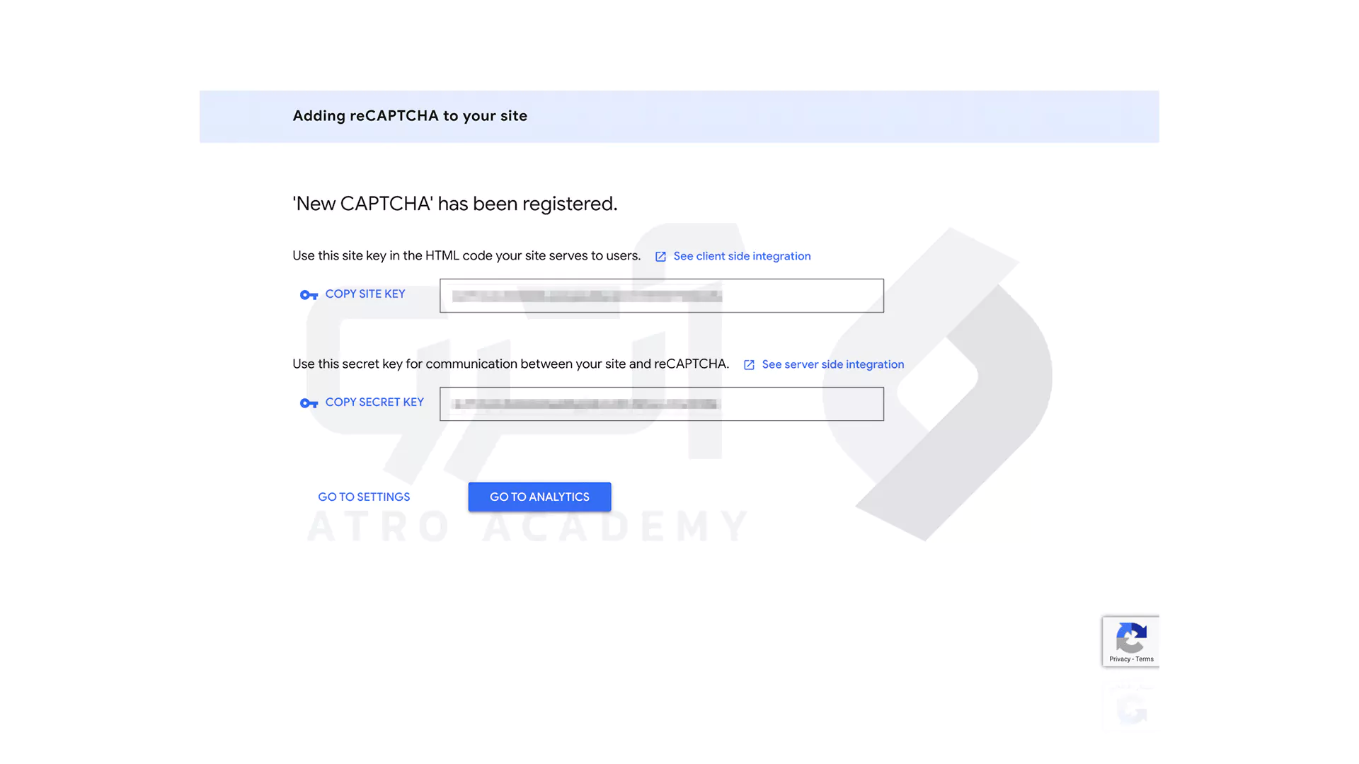 اضافه کردن Google reCAPTCHA