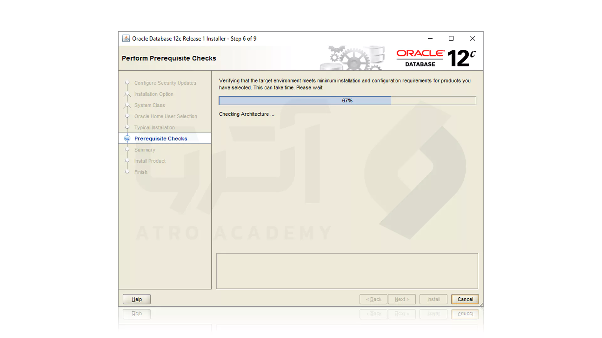 نصب دیتابیس Oracle