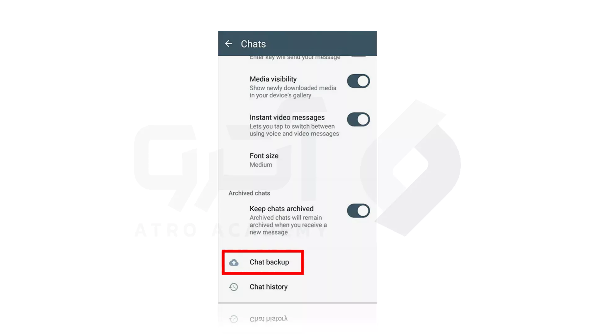 مراحل بازیابی پیام های واتساپ در Android با Google Drive 