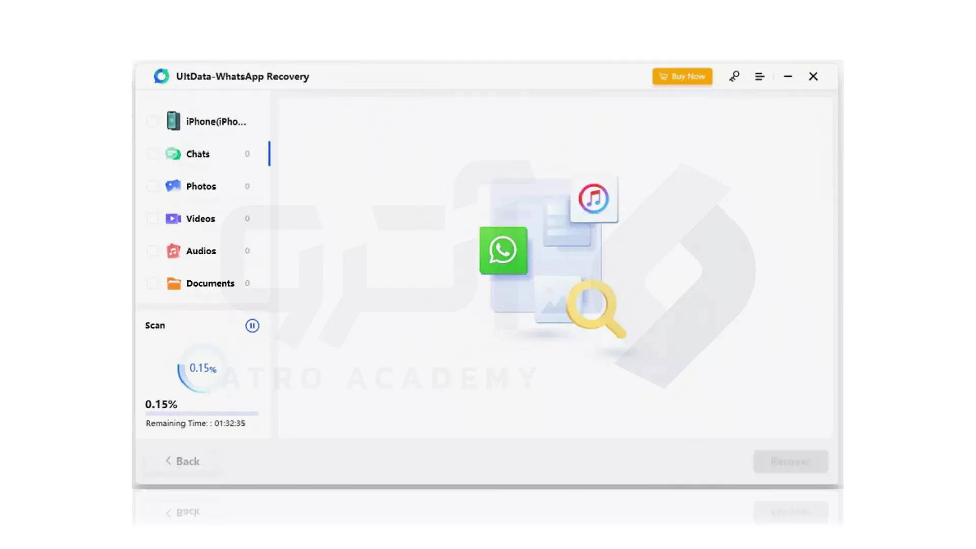 مراحل بازیابی پیام های واتساپ در iPhone با Third-Party Software