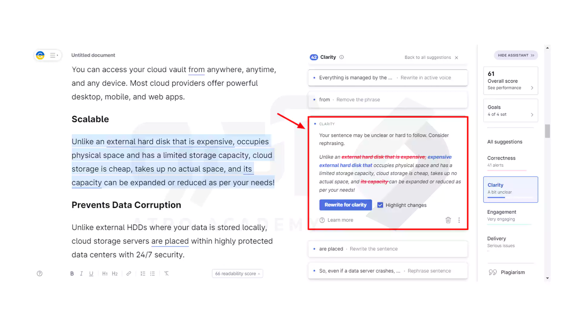 سایت Grammarly برای حل تمرین های دانشگاهی