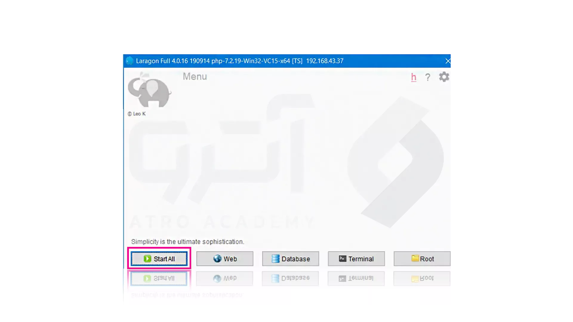مراحل تصویری راه اندازی Wordpress با لاراگون