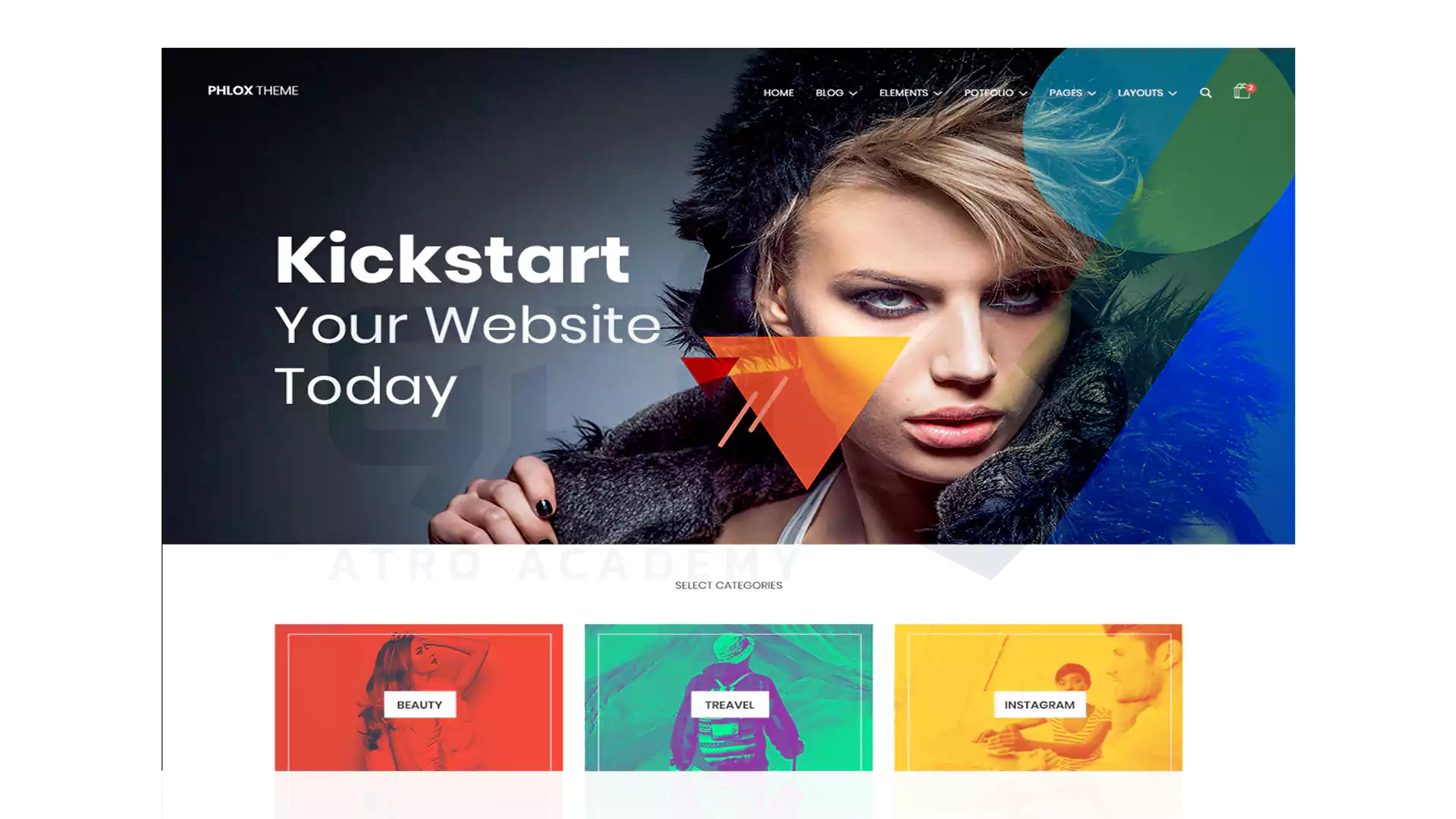 قالب وردپرسی Phlox