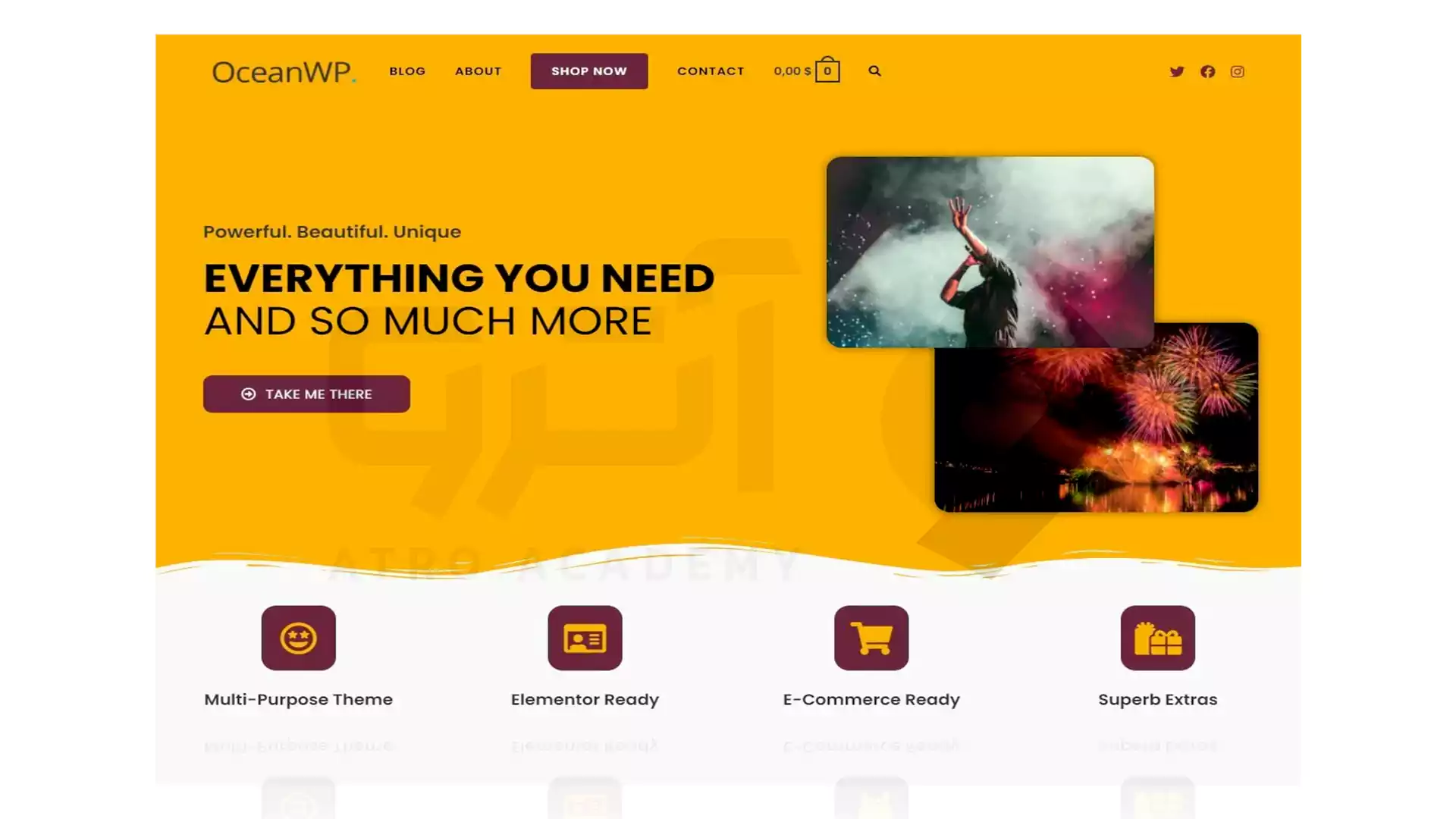 قالب وردپرسی OceanWP