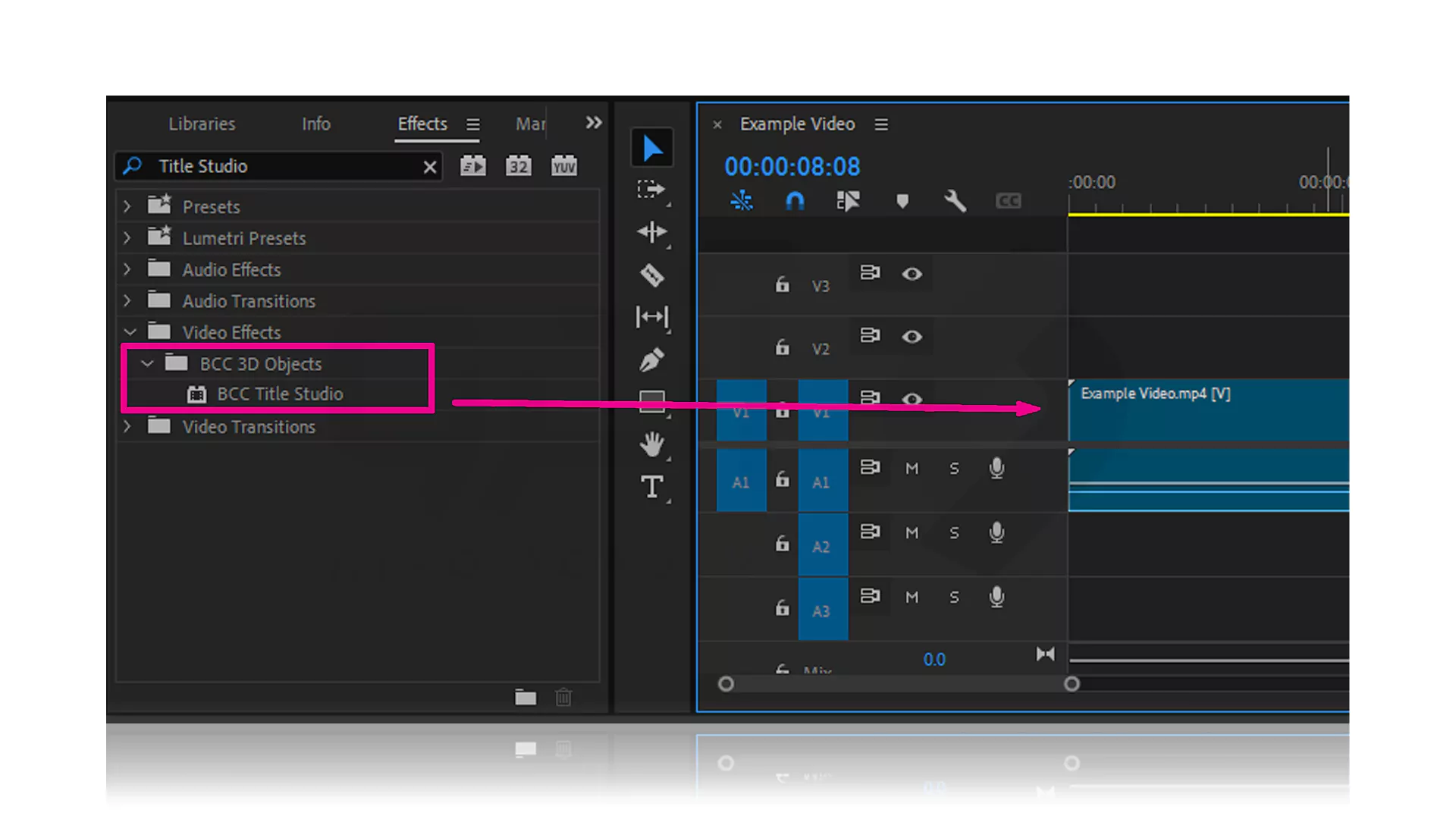 مراحل برنامه نوشتن روی اسکرین ویندوز با ابزار Title Studio