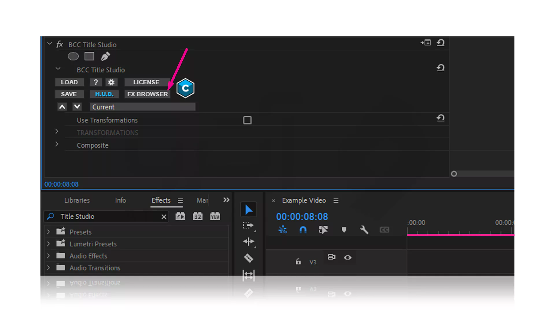مراحل برنامه نوشتن روی اسکرین ویندوز با ابزار Title Studio