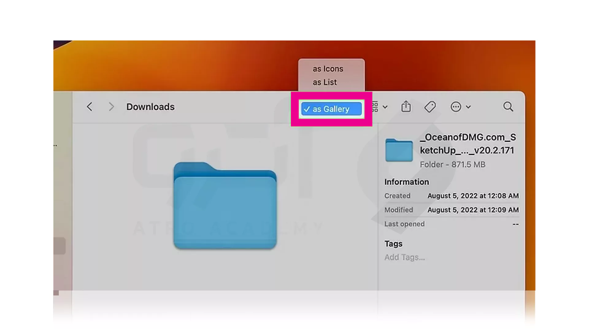 مراحل تصویری چسباندن پی دی اف ها به هم در Mac