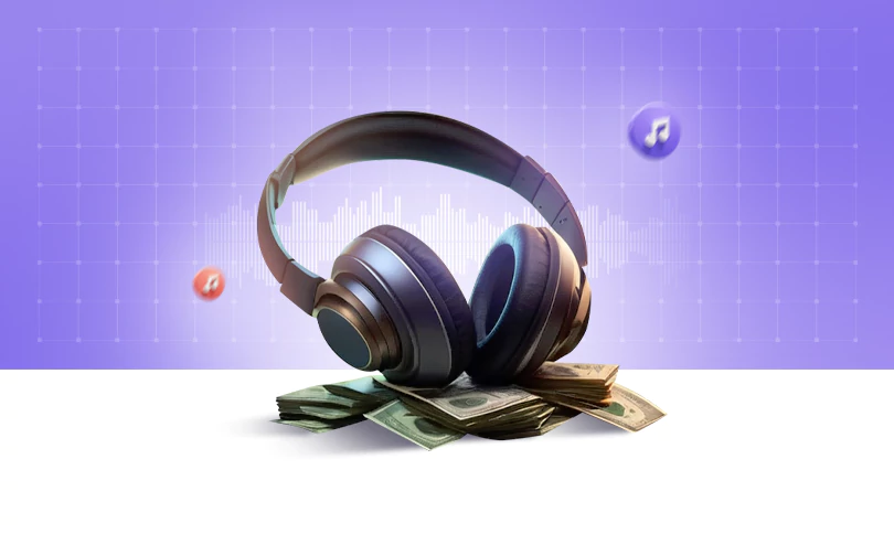 کسب درآمد با گوش دادن به آهنگ